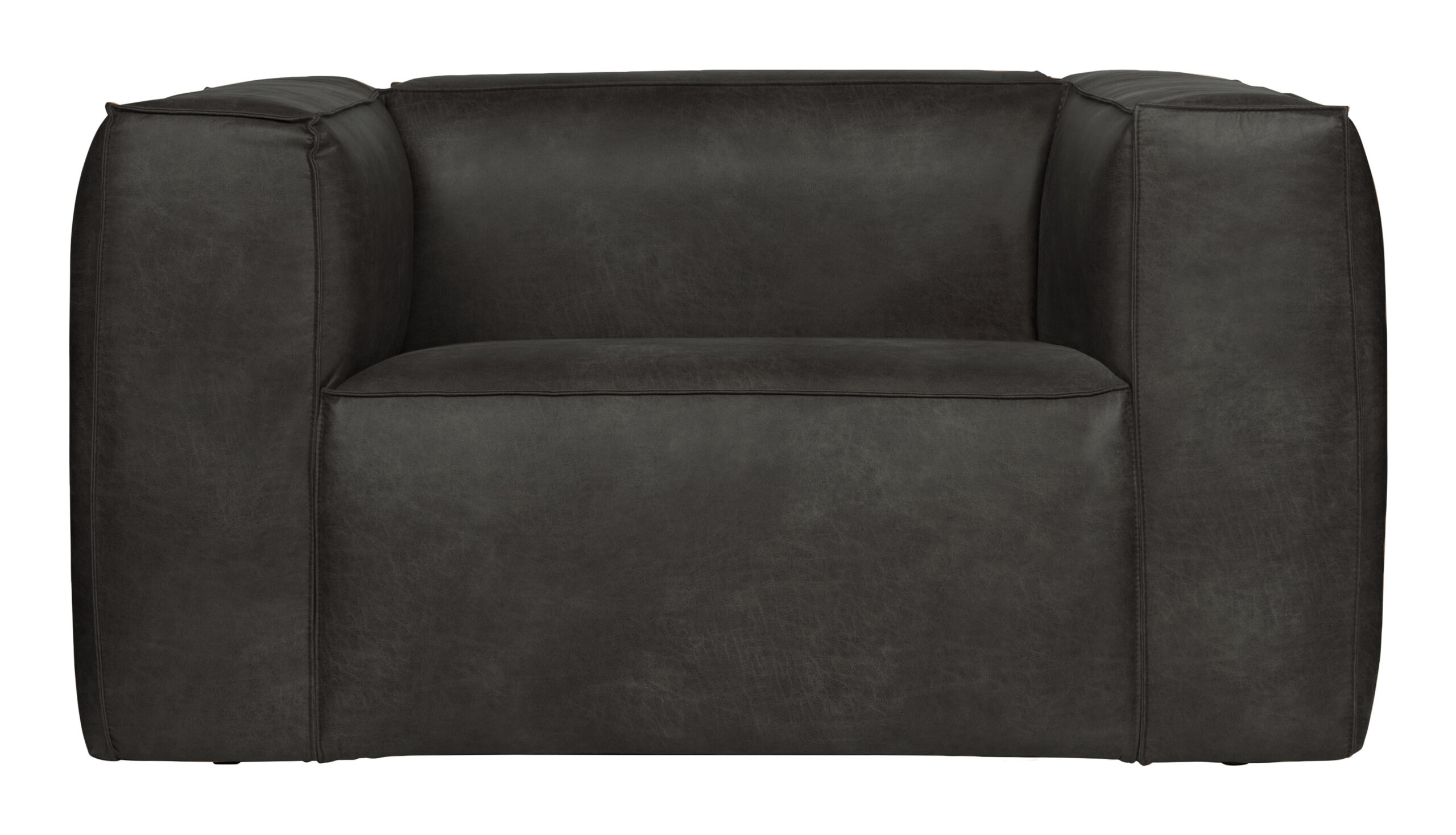 WOOOD Fauteuil 'Bean' Recycle Leer
