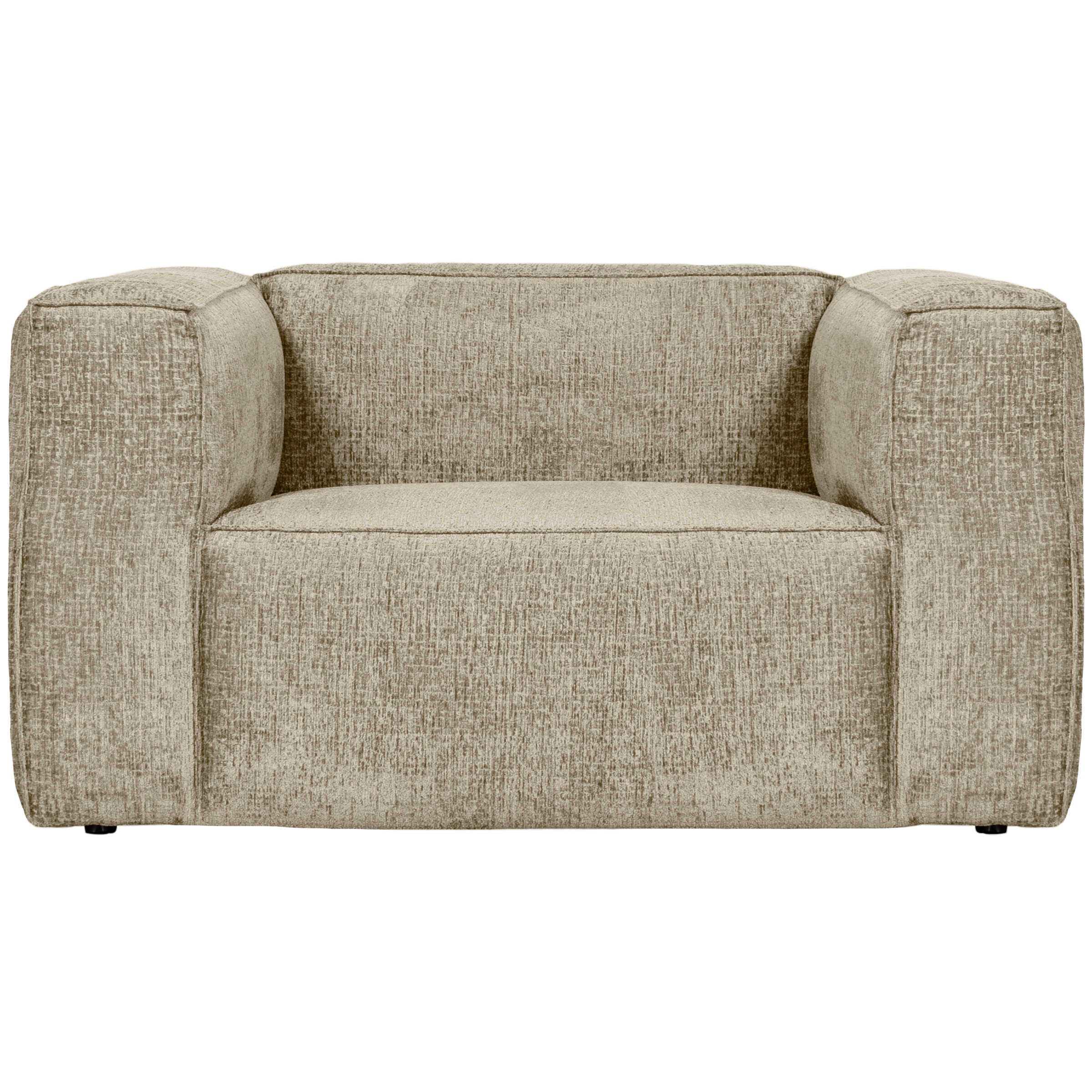 WOOOD Fauteuil 'Bean' Structure Velvet