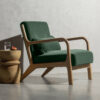 WOOOD Fauteuil 'Mark' Velvet