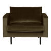 WOOOD Fauteuil 'Rodeo' Velvet