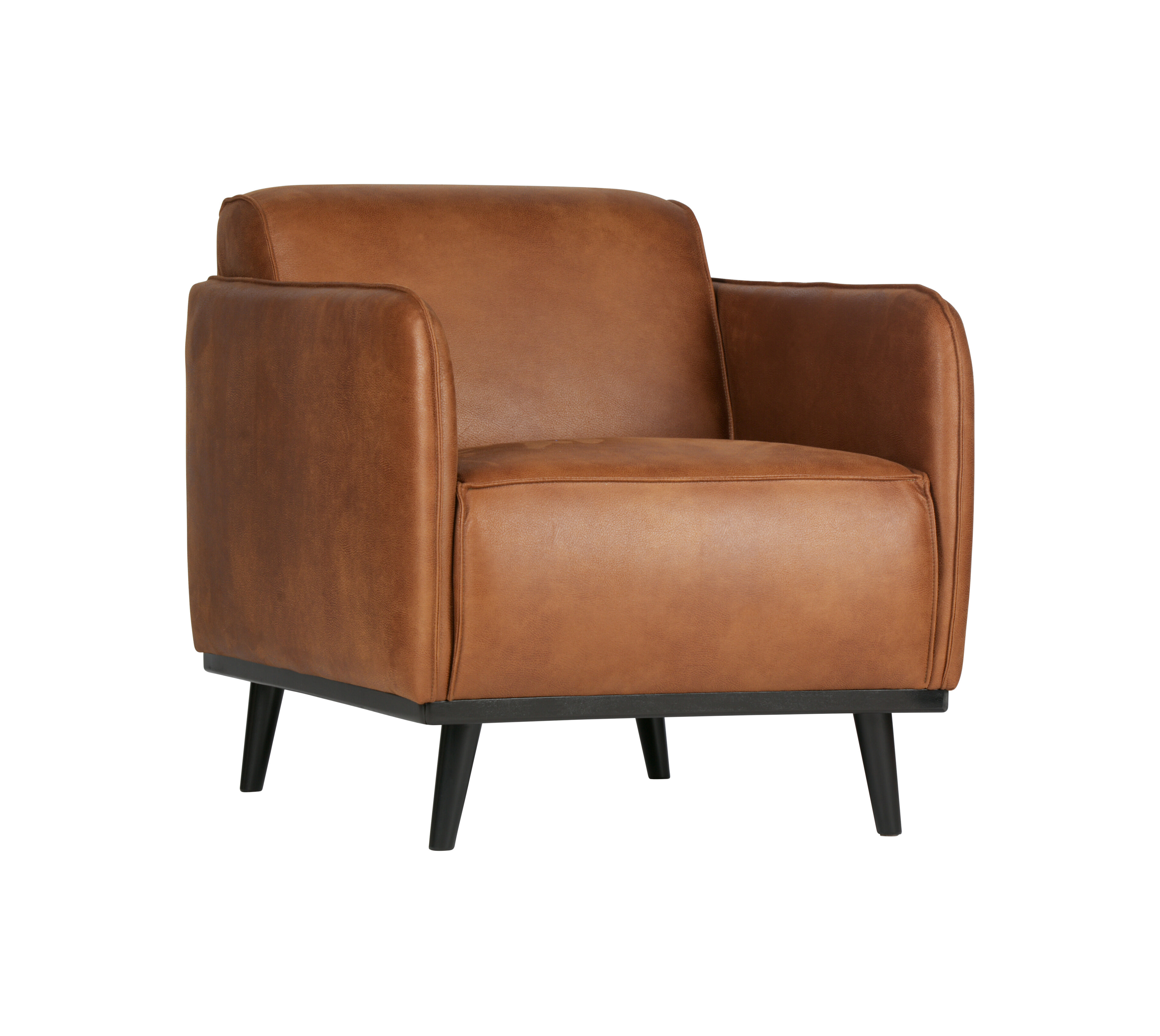 WOOOD Fauteuil 'Statement' kleur Cognac | WOOOD