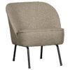 WOOOD Fauteuil 'Vogue' Bouclé