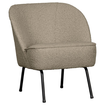 WOOOD Fauteuil 'Vogue' Bouclé