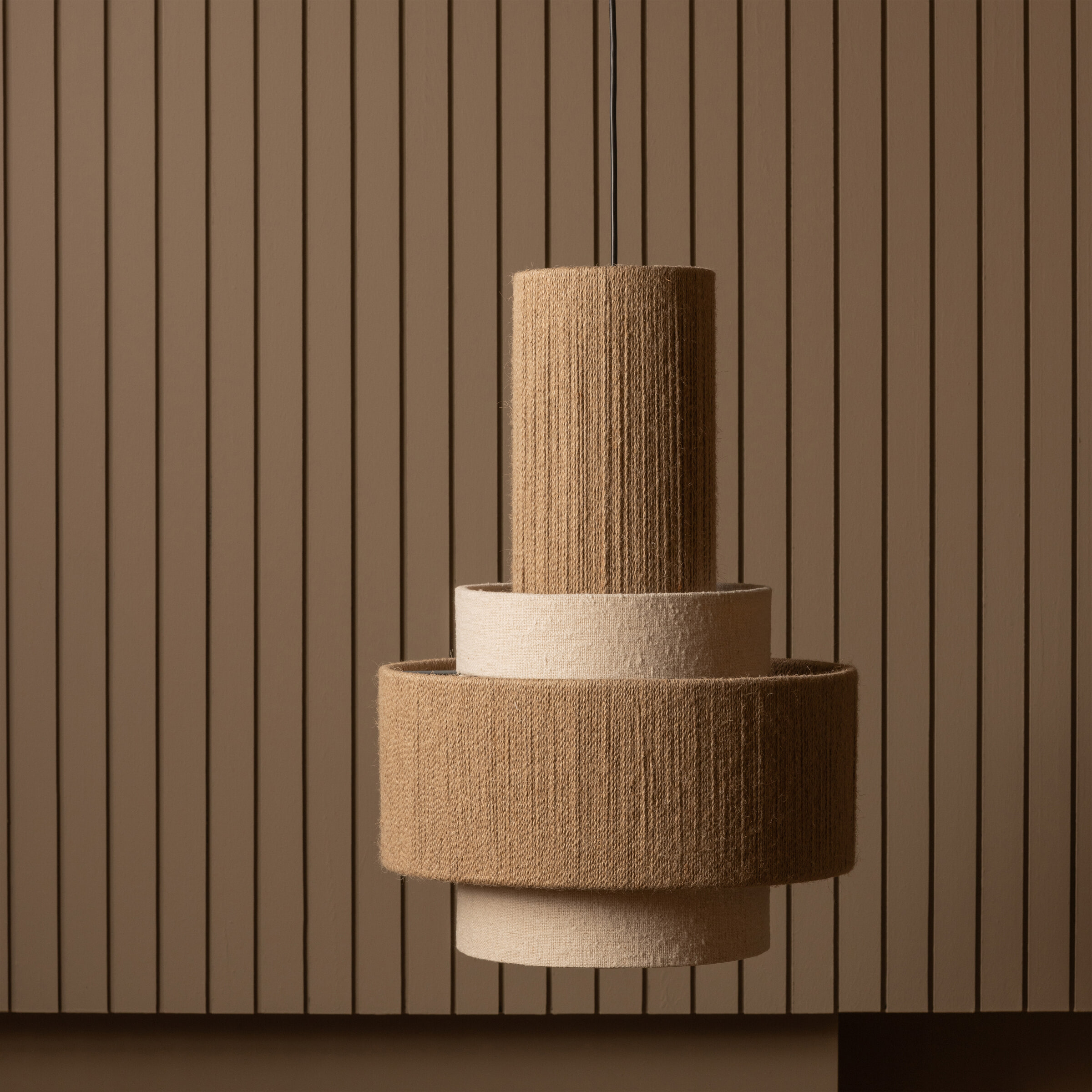 WOOOD Hanglamp 'Pelle' Touw | WOOOD