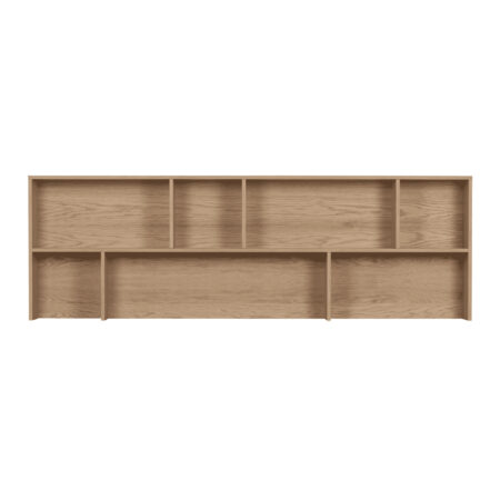 WOOOD Opzetkast 'New Gravure' t.b.v. Dressoir 'New Gravure' Eikenhout