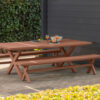 WOOOD Picknicktafel 'Delta' 220 x 105cm