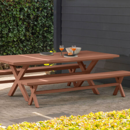 WOOOD Picknicktafel 'Delta' 220 x 105cm
