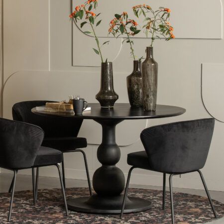 WOOOD Ronde Eettafel 'Blanco' Ø120cm