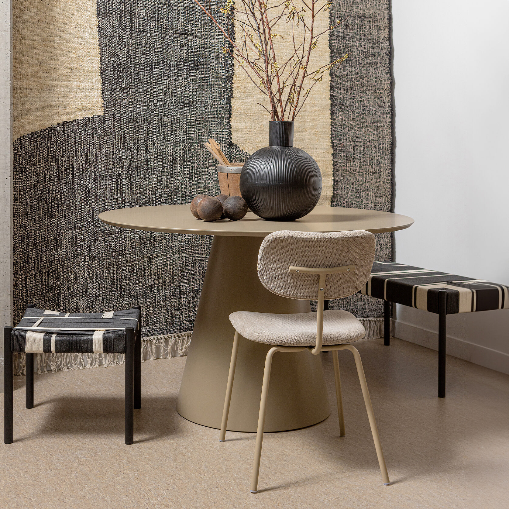 WOOOD Ronde Eettafel 'Jorre' 120cm