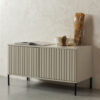 WOOOD TV-meubel 'New Gravure' Grenenhout