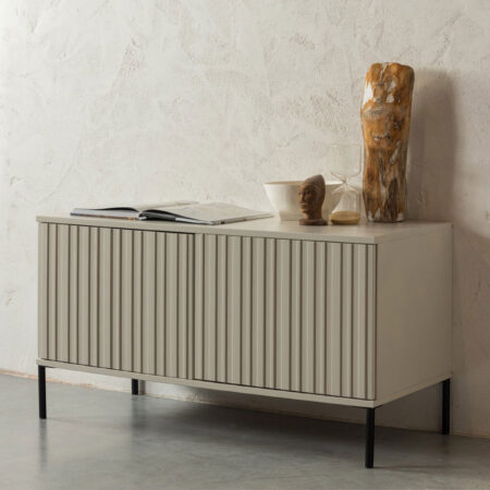 WOOOD TV-meubel 'New Gravure' Grenenhout