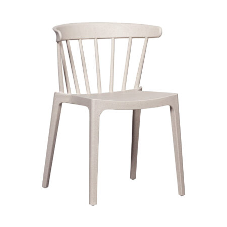 WOOOD Tuin / Eetkamerstoel 'Bliss' kleur Off White Melange | WOOOD