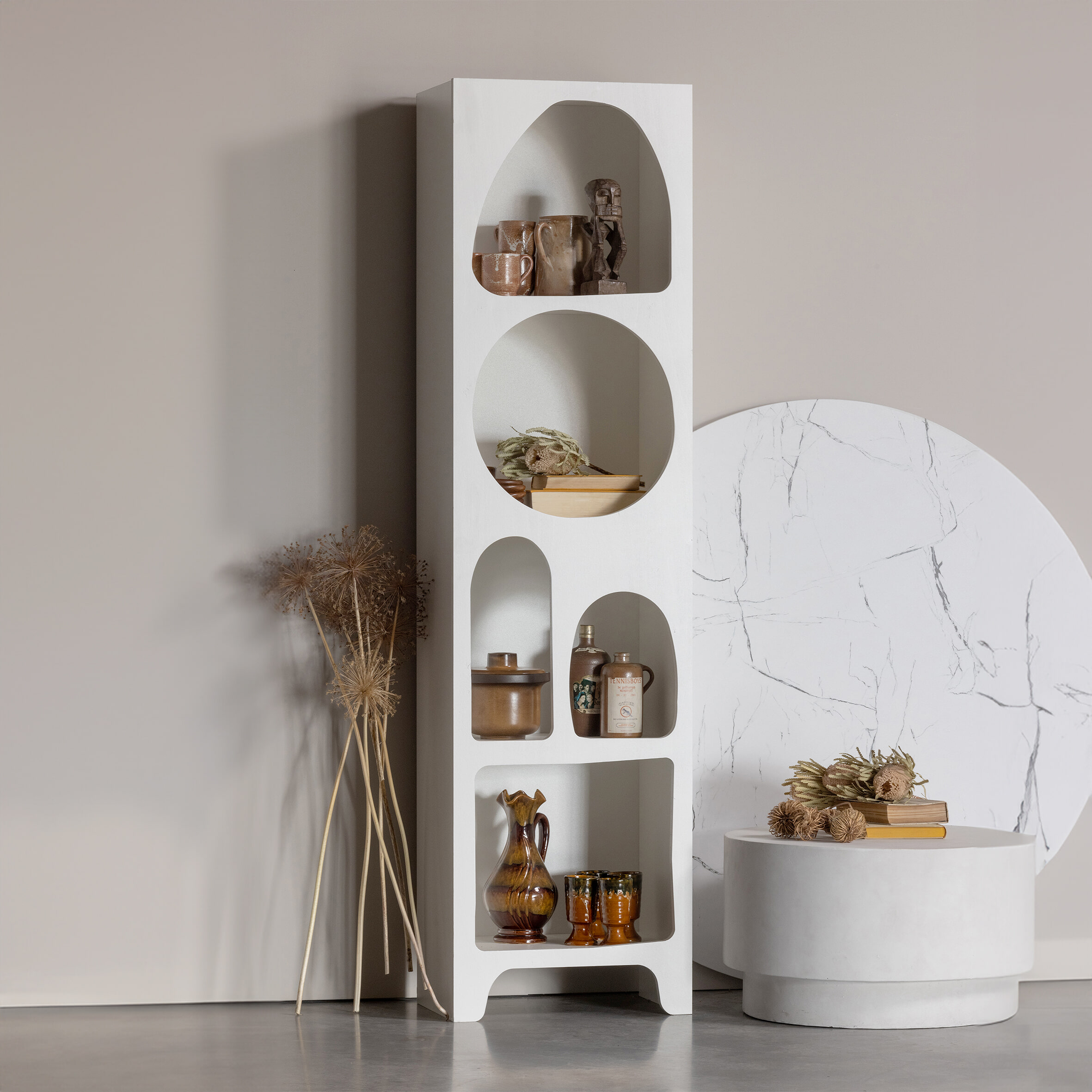 WOOOD Vakkenkast 'Caz' 180 x 48cm