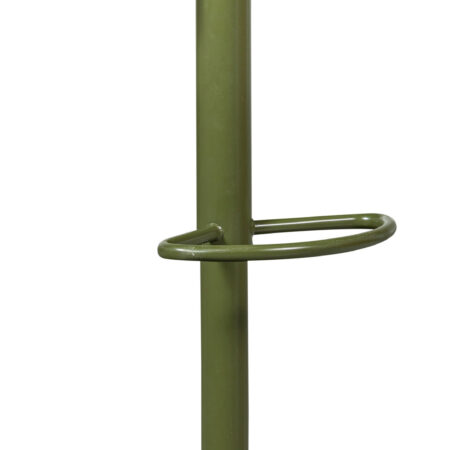 WOOOD Verstelbare Barkruk 'Isaac' kleur Warm Groen (zithoogte 61-81cm) | WOOOD