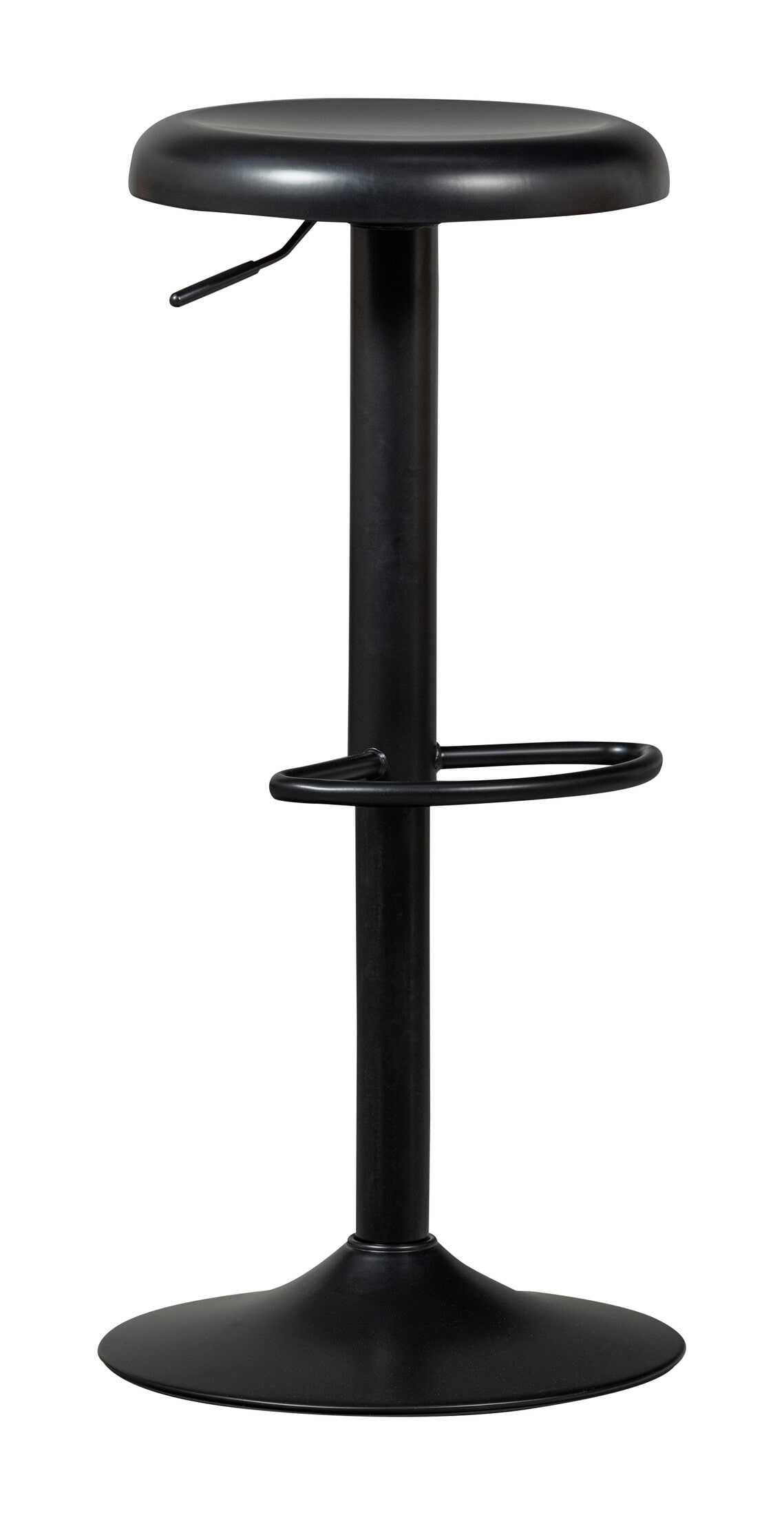 WOOOD Verstelbare Barkruk 'Isaac' kleur Zwart (zithoogte 61-81cm) | WOOOD