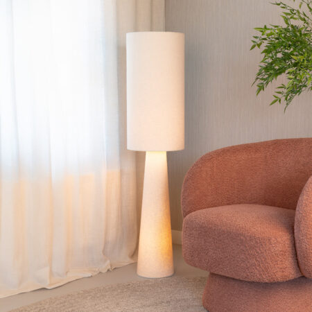 WOOOD Vloerlamp 'Loft' Bouclé