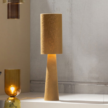 WOOOD Vloerlamp 'Loft' Bouclé