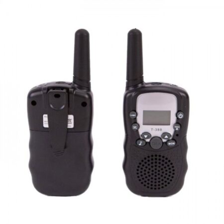 Walkie Talkie 3 Kilometer Zwart | Alert
