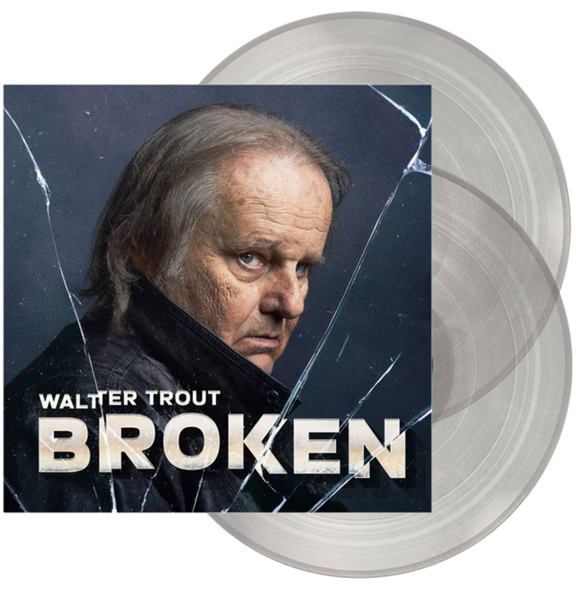 Walter Trout - Broken (Transparant Vinyl) 2 (LP) | Fiftiesstore