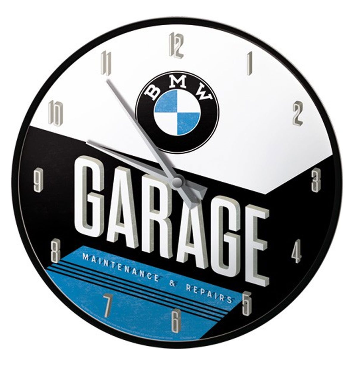 Wandklok BMW Garage - LAATSTE KANS | BMW