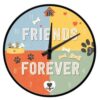 Wandklok Best Friends Forever | Nostalgic Art