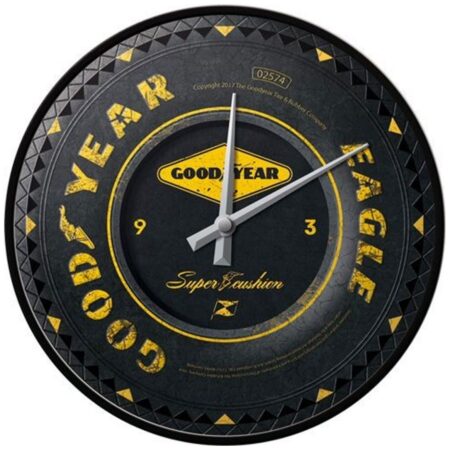 Wandklok Goodyear Tires Eagle Wiel | Goodyear
