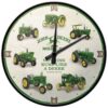 Wandklok John Deere Moline - "Nothing Runs Like A Deere" | John Deere