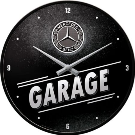 Wandklok Mercedes-Benz Garage | Mercedes