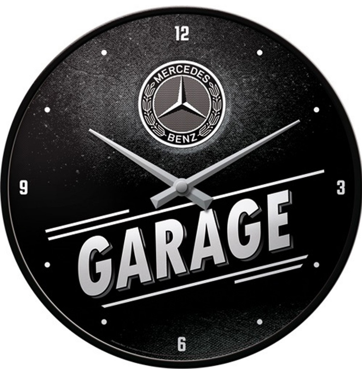 Wandklok Mercedes-Benz Garage | Mercedes
