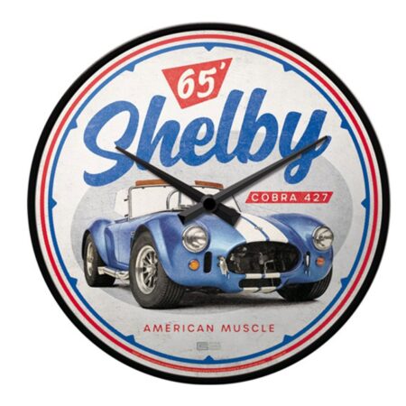 Wandklok Shelby - Cobra 427 | Carroll Shelby
