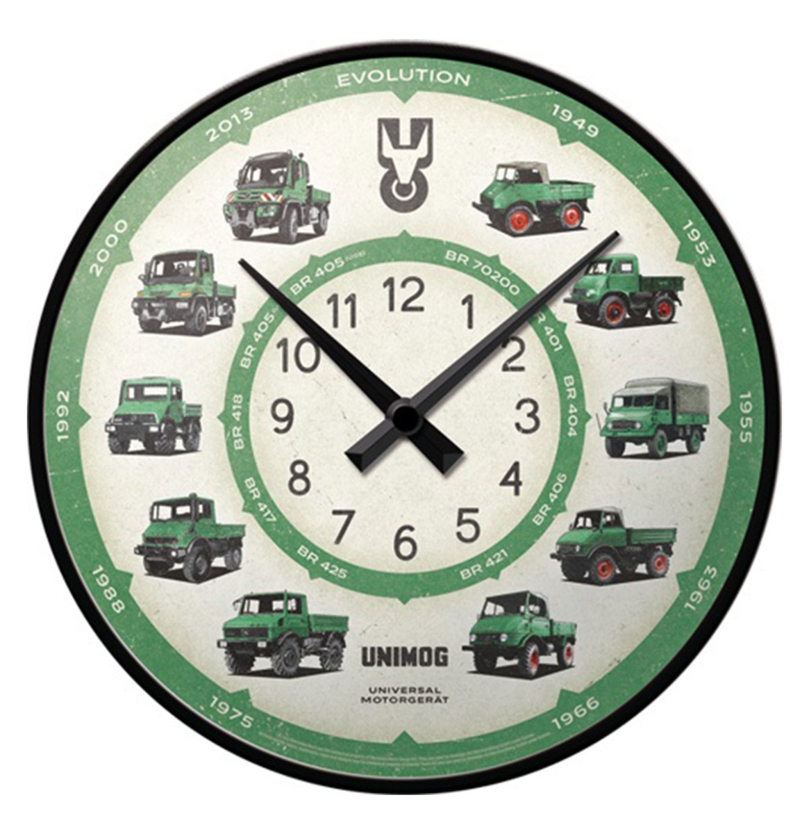 Wandklok - Unimog | Nostalgic Art