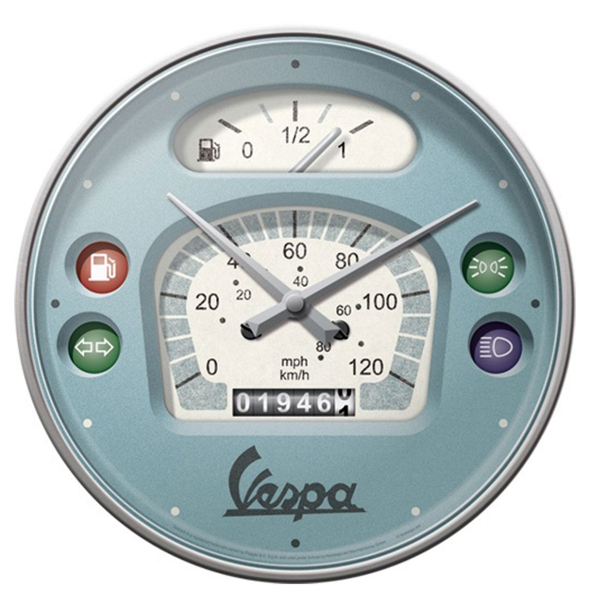 Wandklok Vespa - Tacho | Vespa