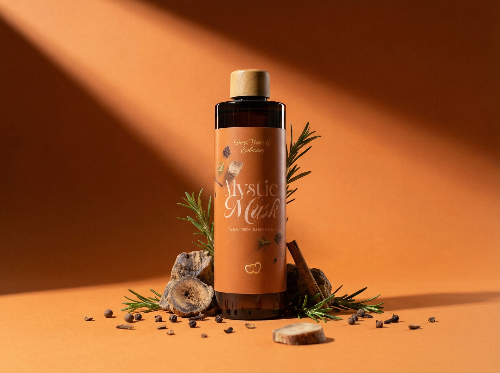 W'eau Premium Spa geur - mystic musk - 250 ml | W'eau