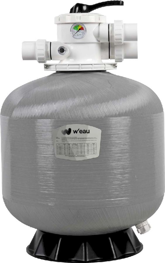 W'eau V-400 glasvezelversterkt topmount zandfilter 6m³ | W'eau