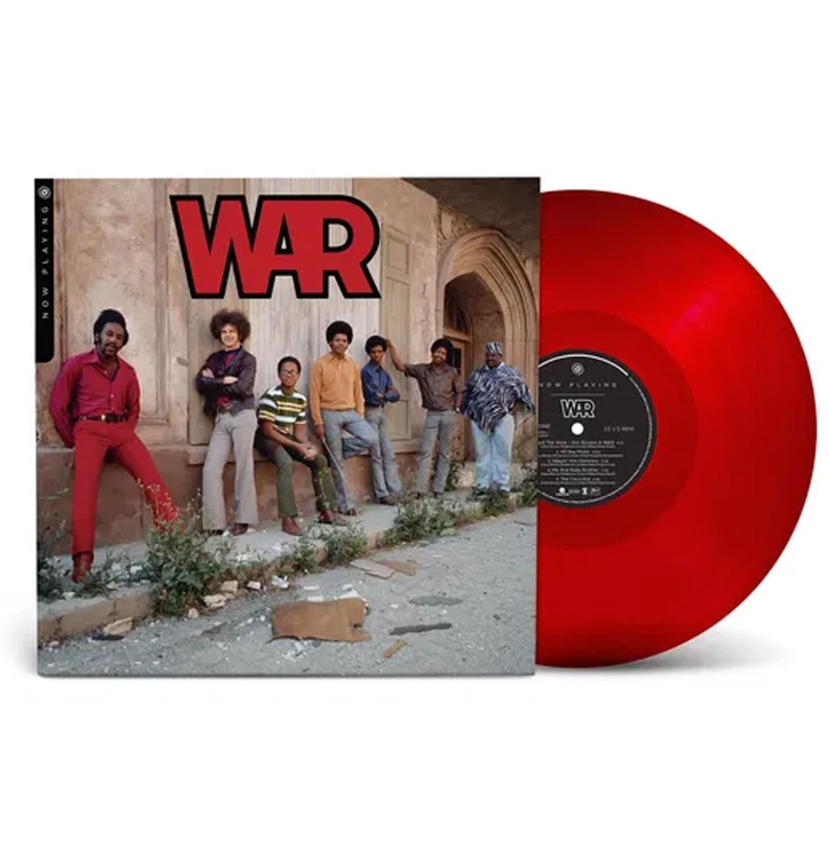 War - Now Playing (Red Transparent Vinyl) (LP) | Fiftiesstore