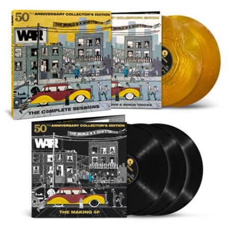 War - World Is A Ghetto: 50th Anniversary (Gekleurd Vinyl) (Record Store Day Black Friday 2023) 5 | 10% korting (LP) | Fiftiesstore