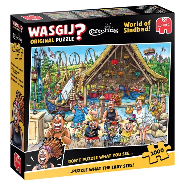 Wasgij Original Puzzel Efteling - Wereld Van Sindband! 1000 | Jumbo