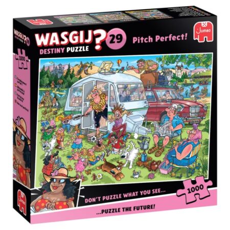 Wasgij puzzel Op de Camping 1000 Stukjes | Jumbo