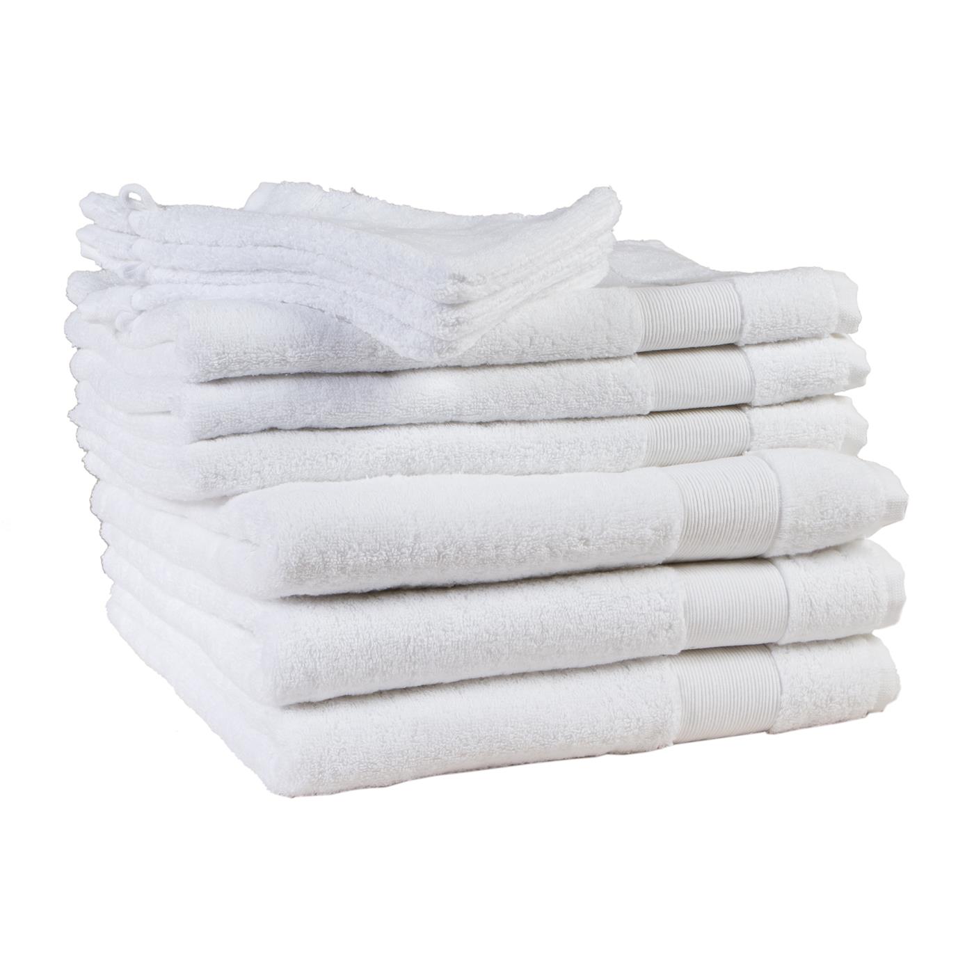 Washand arctic 17x24cm 550 gr 6st | Merkloos