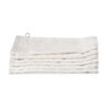 Washandjes Set (6 Stuks) 16x21 Wit Ten Cate 100% Katoen |