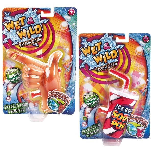 Waterpistool Vinger/Drinkbeker |