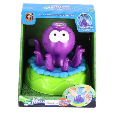 Watersproeier Octopus Met Bellenblaas Deluxe |