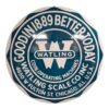 Watling Coinop Logo Emaille Bord - Ø50cm | Fiftiesstore