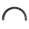 Wayne 60 en 70 Benzinepomp Horseshoe Tag 'Glass Must Be Full Before and After Delivery' | Wayne