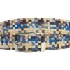 Weavy Blue (Riem) Lureaux - Nette Riemen Voor Heren | Lureaux