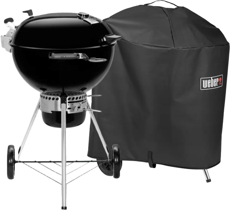 Weber Master-Touch Premium E-5770 Zwart + Weber Premium Hoes 57 centimeter
