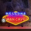 Welcome to my Fabulous Man Cave Neon Verlichting 71 x 41 cm - Rood