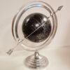 Wereldbol met Ringen Zwart/Zilver | The Dutch Pickers