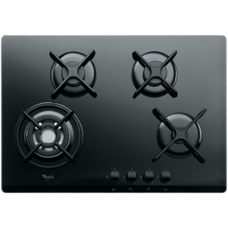 Whirlpool AKT 5000/NB Gas kookplaat Zwart | Whirlpool
