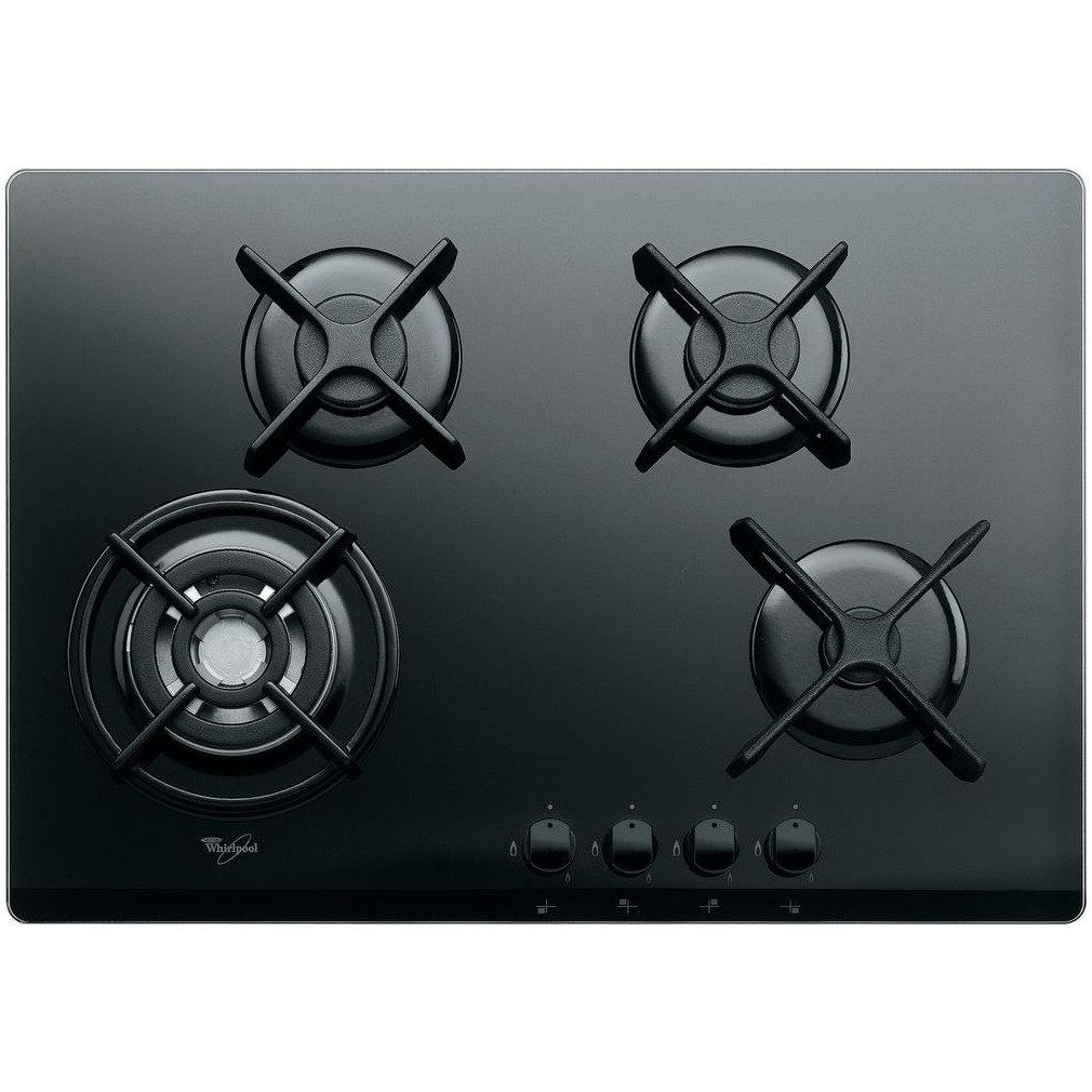 Whirlpool AKT 5000/NB Gas kookplaat Zwart | Whirlpool
